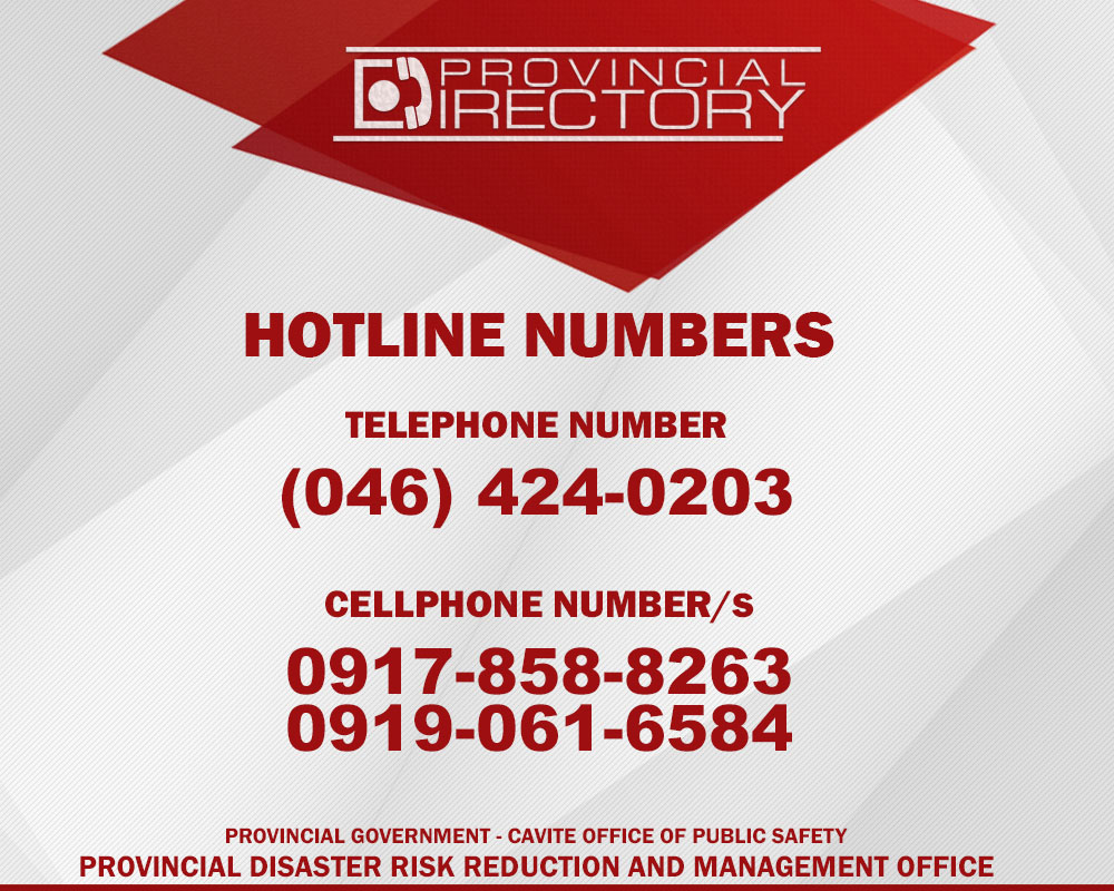 Emergency Hotline Numbers